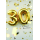 30. Geburtstag Happy Birthday goldene Zahl Glitter Glückwunschkarte mit Umschlag