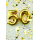 50. Geburtstag Happy Birthday goldene Zahl Glitter Glückwunschkarte mit Umschlag