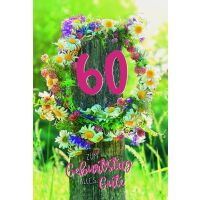 60. Geburtstag Sommer auf dem Land Alles Gute Blumenkranz...
