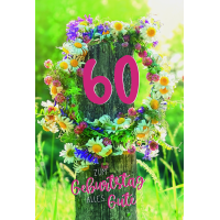 60. Geburtstag Sommer auf dem Land Alles Gute Blumenkranz...