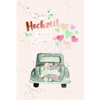Hochzeit Alles Liebe Auto Just Married...