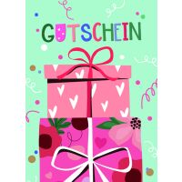 Klammermini Gutschein Geschenke Mini-Blumenkärtchen...