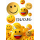 Einladungskarten Smileys Mehrstückpackung 5 Doppelkarten 5 Umschläge