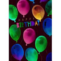 Geburtstag große A4 XXL Karte mit Umschlag Happy...