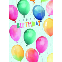 Geburtstag große A4 XXL Karte mit Umschlag Happy...