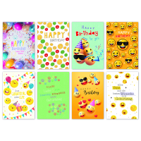 100-er Kasten Geburtstag Smileymotive 100 Karten mit...