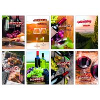 100-er Kasten Geburtstag Weinmotive 100 Karten mit...