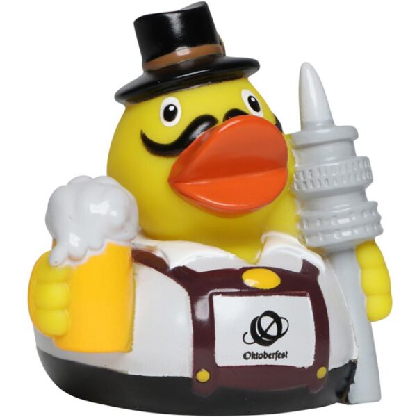 Oktoberfest Quietscheente München Badeente ca. 8 cm gross Maß Bier Olympiaturm