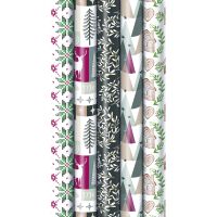 Weihnachten Sortiment Geschenkpapier Cozy Home 25...