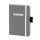 Kalender 2027 V-Book Buchkalender A6 Hardcover grau Zahl in Kreisen UVP: 11,49
