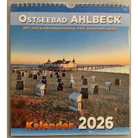 SALE Ostseebad Ahlbeck Kalender 2026 mit...