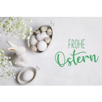Ostern unverpackte Glückwunschkarte mit Umschlag...