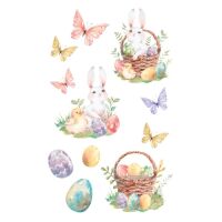Ostersticker Häschen Schmetterlinge Eier 3...