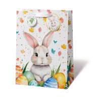 Ostergeschenktüte Tasche groß A4-Format Bunny...