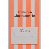 Geburtstag Geldkarte unverpackte Glückwunschkarte...