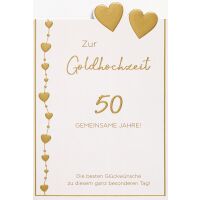 50. Hochzeitstag Goldhochzeit unverpackte...