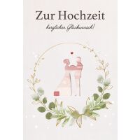 Hochzeit Vermählung Geldgeschenkkarte...