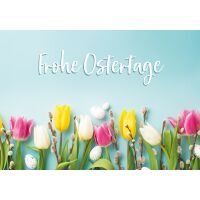 Ostern unverpackte Glückwunschkarte mit Umschlag...