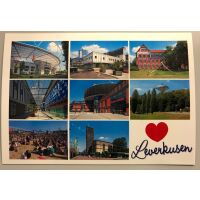 Postkarte – Ansichtskarte - Leverkusen -...