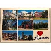 Postkarte – Ansichtskarte - Leverkusen -...