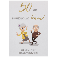50. Hochzeitstag Goldhochzeit unverpackte...