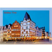 Trier Postkarte Ansichtskarte Mosel Marktplatz mit Steipe
