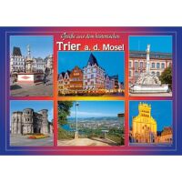 Trier Postkarte Ansichtskarte Mosel Grüße aus...