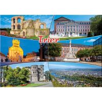 Trier Postkarte Ansichtskarte Mosel 6 Fotomotive