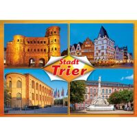 Trier Postkarte Ansichtskarte Mosel 4 Bilder Stadt Trier