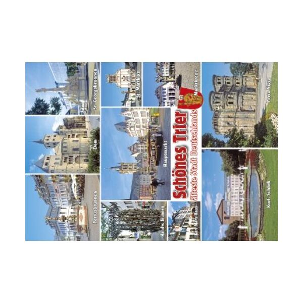 Trier Postkarte Ansichtskarte Mosel Sehenswürdigkeiten älteste Stadt Deutschlands