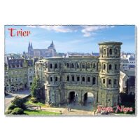 Trier Postkarte Ansichtskarte Mosel Porta Nigra von oben