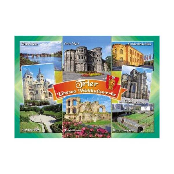 Trier an der Mosel Ansichtskarte Postkarte Unesco Weltkulturerbe Porta Nigra uvm.