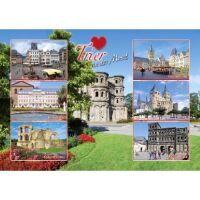 Trier Postkarte Ansichtskarte Mosel Herz Trier an der...