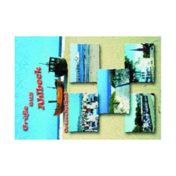 Ostseebad Ahlbeck Postkarte Ansichtskarte Grüße aus Ahlbeck Fotokarte Usedom