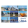 Ostseebad Ahlbeck Postkarte Ansichtskarte 8 Bilder weiß Usedom