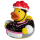 Schwarzwald CityDuck® "Schwarzwald" Quietscheente Badeente ca. 8 cm gross