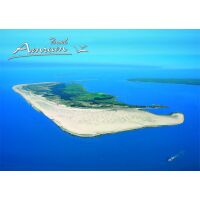 Insel Amrum Postkarte Ansichtskarte Möwen Luftaufnahme