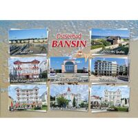 Bansin Usedom Postkarte AnsichtskarteOstseebad 8 Fotos...