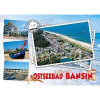 Bansin Usedom Postkarte Ansichtskarte Grüße...