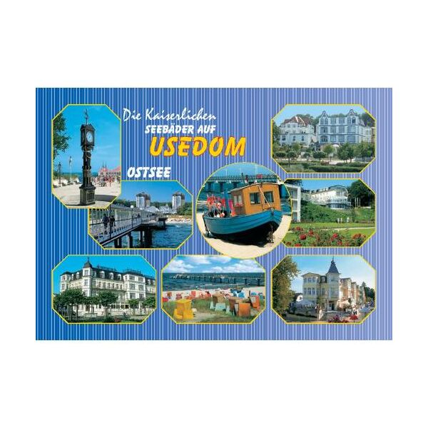 Insel Usedom Postkarte Ansichtskarte Ostseeinsel