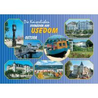 Insel Usedom Postkarte Ansichtskarte Ostseeinsel