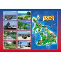 Insel Usedom Postkarte Ansichtskarte Ostseeinsel Stadt...