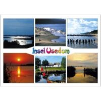 Insel Usedom Postkarte Ansichtskarte Ostseeinsel