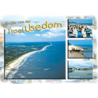 Insel Usedom Postkarte Ansichtskarte Ostseeinsel