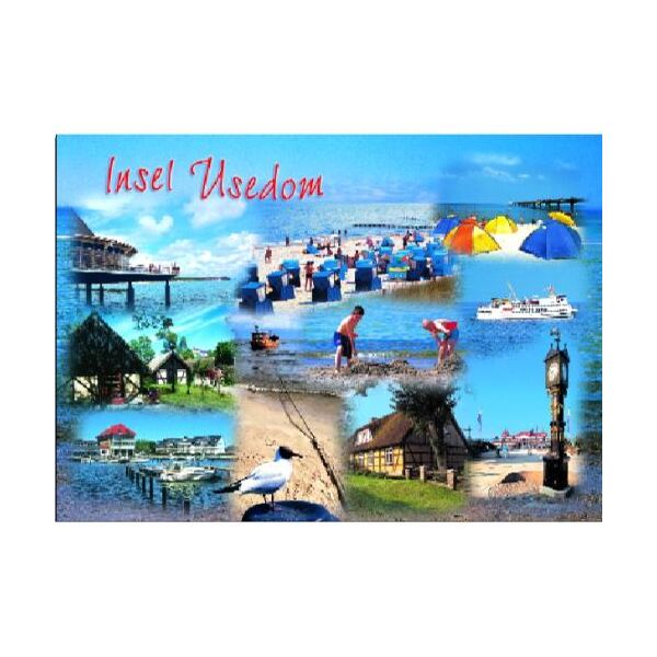 Insel Usedom Postkarte Ansichtskarte Ostseeinsel