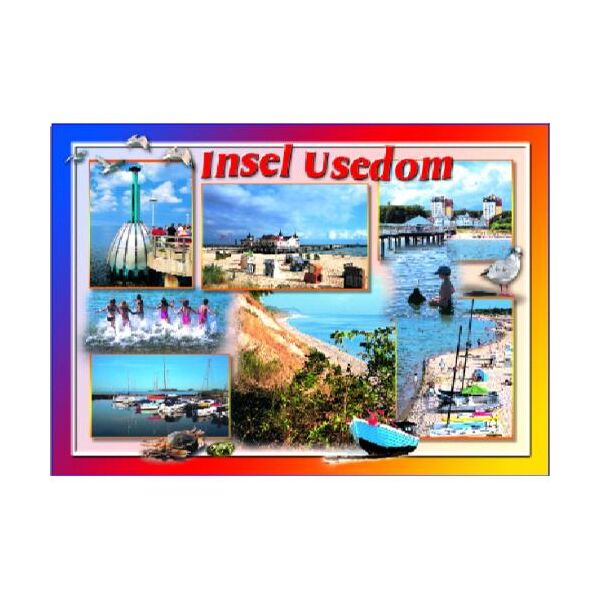 Insel Usedom Postkarte Ansichtskarte Ostseeinsel