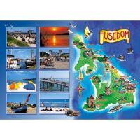 Insel Usedom Postkarte Ansichtskarte Ostseeinsel