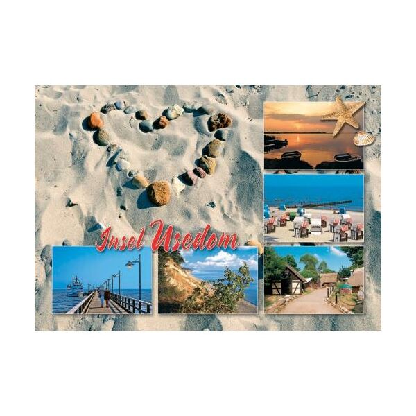 Insel Usedom Postkarte Ansichtskarte Ostseeinsel