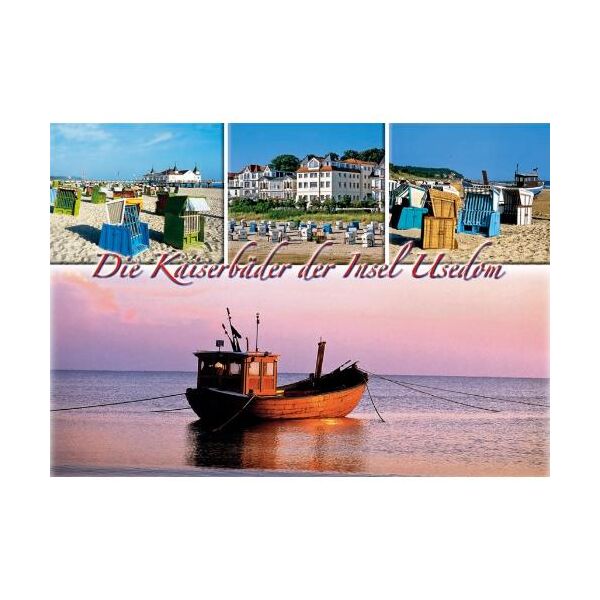 Insel Usedom Postkarte Ansichtskarte Ostseeinsel
