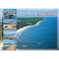 Insel Usedom Postkarte Ansichtskarte Ostseeinsel...